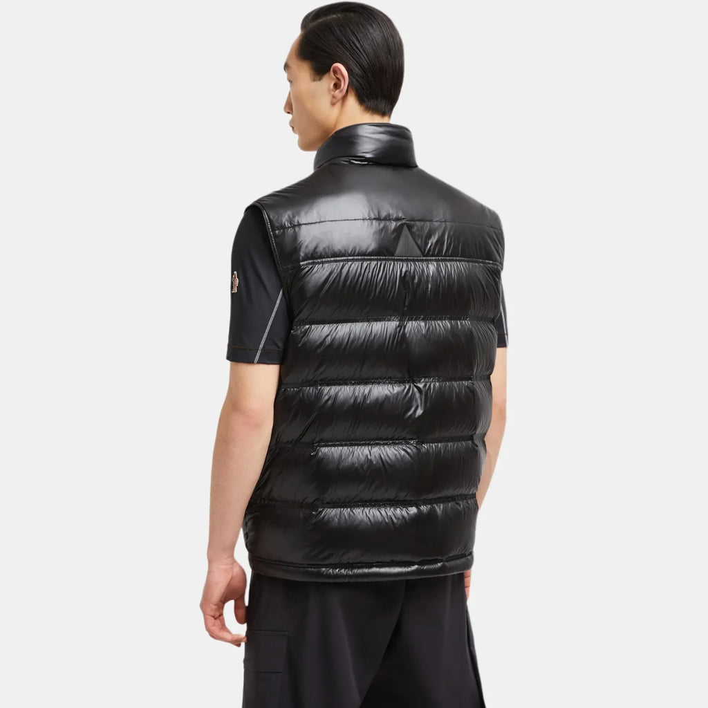 Moncler Grenoble Nantu Collection Men's And Women's Zipper Pocket Reflective Details Vest  Black #332207