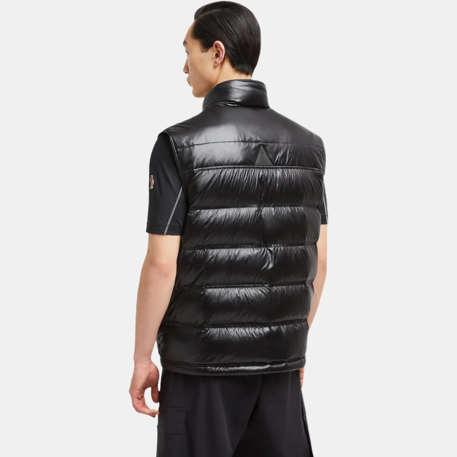 Moncler Grenoble Nantu Collection Men's And Women's Zipper Pocket Reflective Details Vest  Black #332207