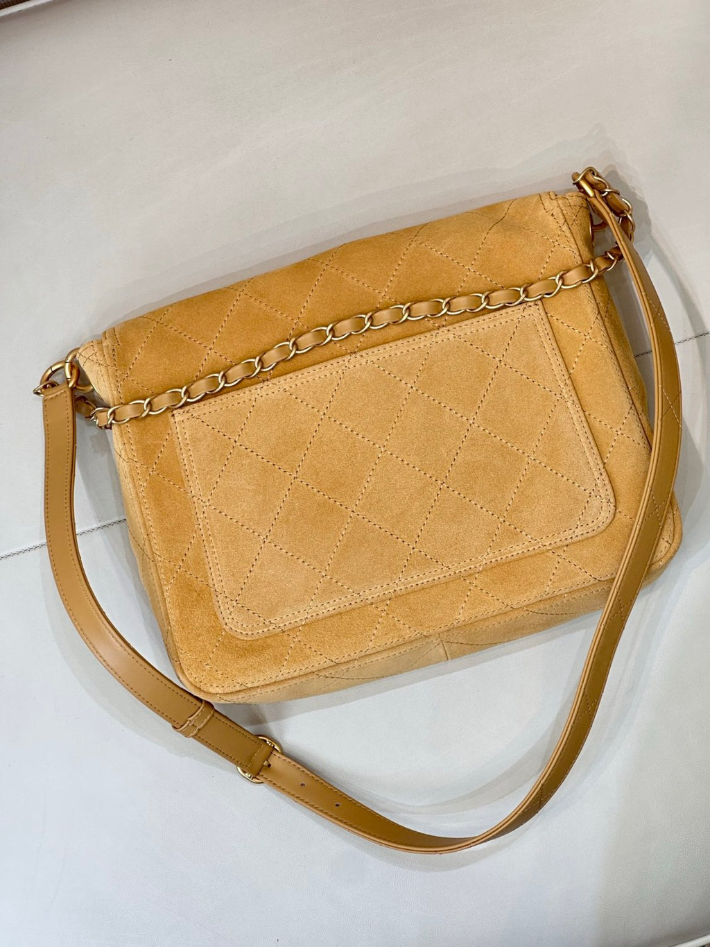 Chanel Suede Bobo Bag #380060