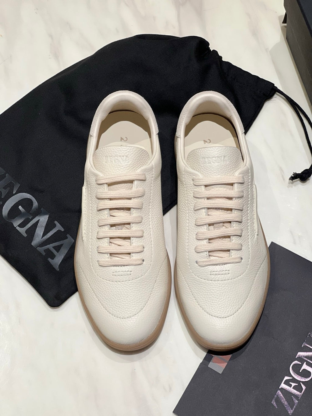 Zegna 232 Men's Moral Training Shoes #384735