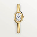 Cartier Women's White Dial Gold Case 30m Water Resistant Quartz Movement Watch #75777
