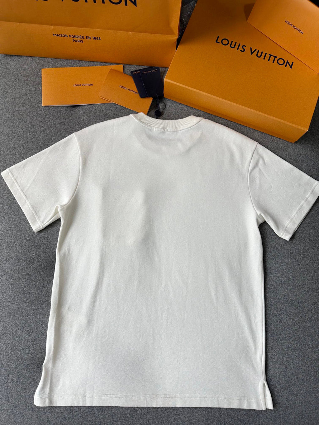 Louis Vuitton Cotton Pocket Short Sleeve T-Shirt #96181