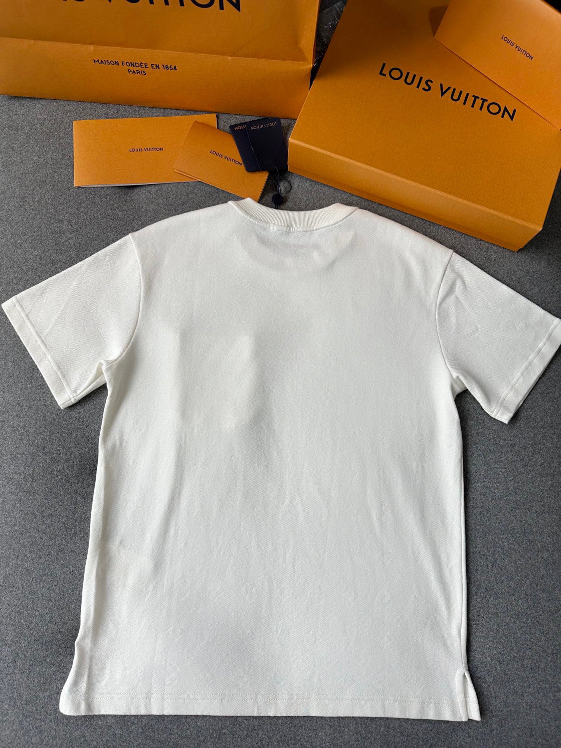 Louis Vuitton Cotton Pocket Short Sleeve T-Shirt #96181