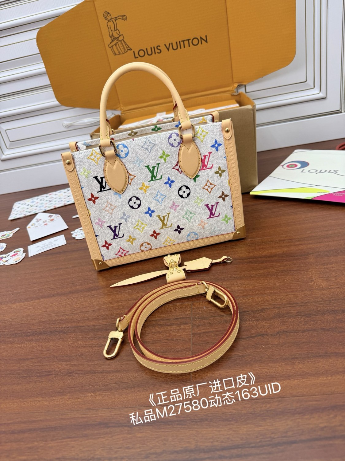 Louis Vuitton LV x TM Onthego PM Monogram Canvas Women Handbags M27580 Lady Crossbody Bag For Spring And Summer Exudes An Elegant And Refined Atmosphere For Banquets Monogram s Bags  #82669A