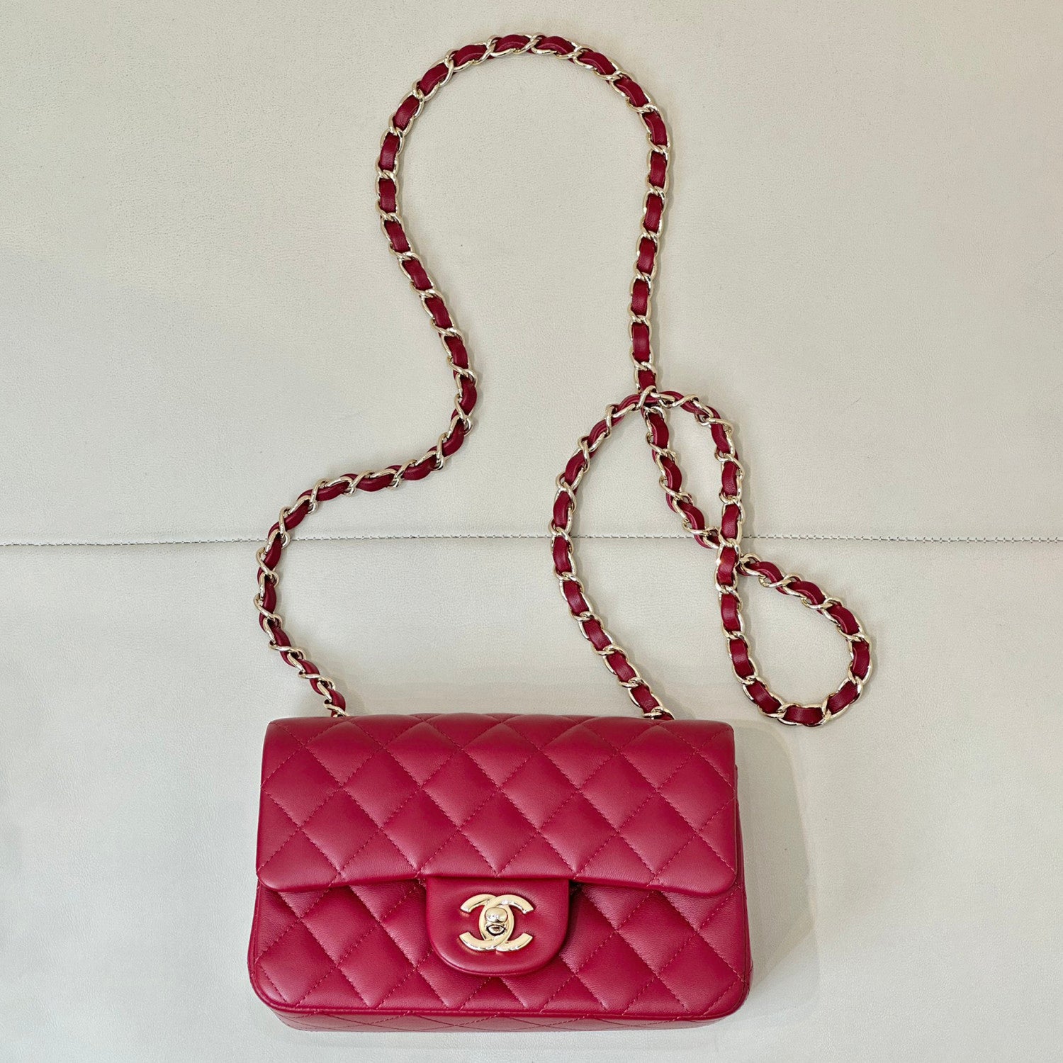 Chanel Women's Solid Color Classic Metal Chain Leather Flap Bag. Shoulder Bag Crossbody Bags #78116