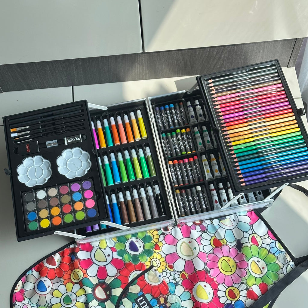 Louis Vuitton LV xTM Superflat Colourful Monogrammed Case Paintbrush Gift Set #76719