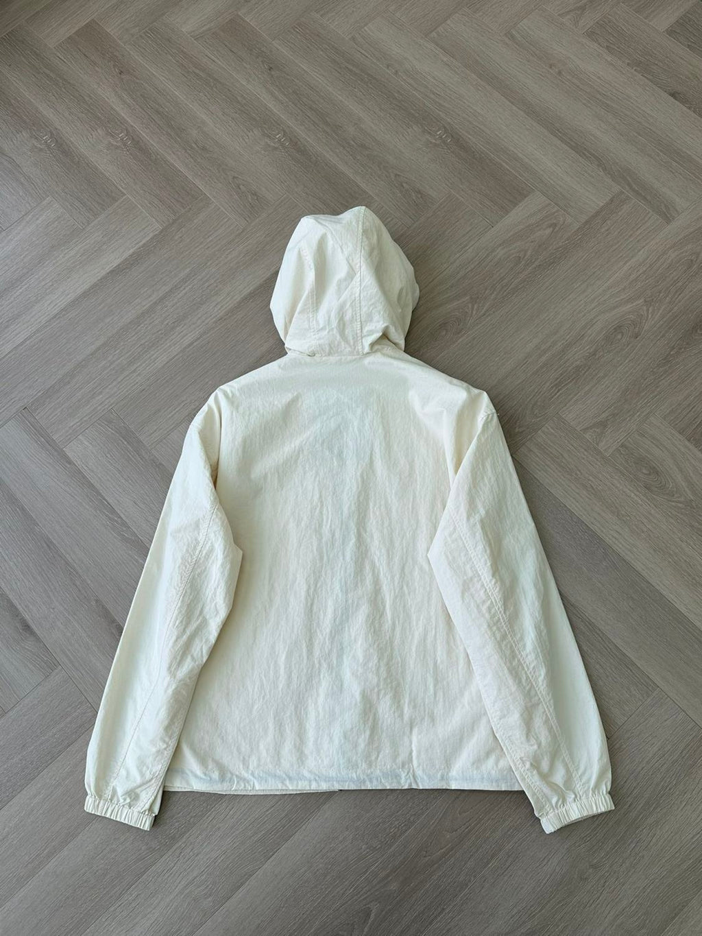 Burberry Men's Spring and Autumn Solid Color Logo Printed Hooded Zipper Long Sleeve Jacket #72149