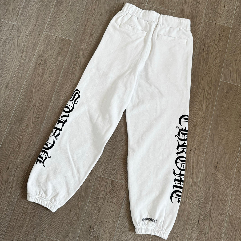 Chrome Hearts All Over Printed Dark Pattern Hooded Sweatshirt Pants #375717