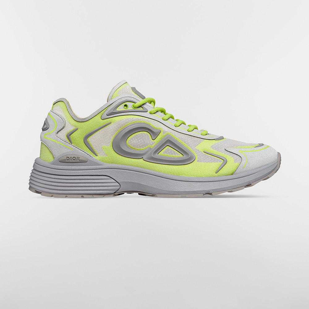 DIOR B30 Countdown Tech Sneaker Semi-Transparent N3O Nylon Technical Fabric and Rubber #381134