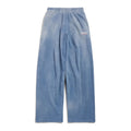 Balenciaga Men's Four Seasons Logo Printed Mid Waist Washed Gradient Loose Casual Sweatpants #71895