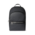Gucci Men's Solid Color Adjustable Shoulder Strap Zipper Closure Canvas Quilted Leather Shoulder Bag Backpacks Bags #75654