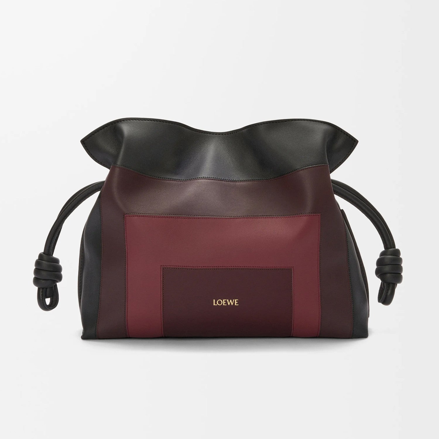 Loewe Medium Napa Leather Flamenco Clutch Loewe X Josef And Anni Albers Collection Fashion-forward Soft-leather Crossbody Bag Lady #195465