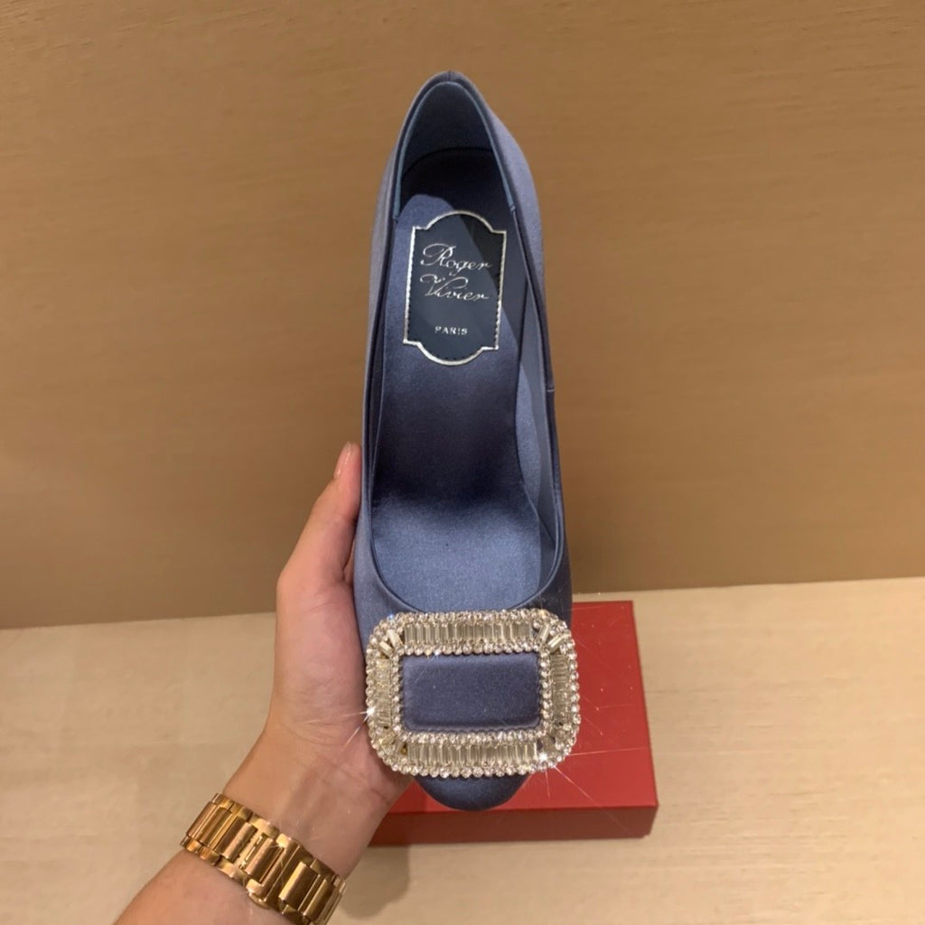 Roger Vivier Silk 6.5cm High Heels#336056