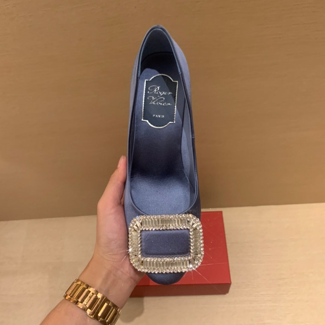 Roger Vivier Silk 6.5cm High Heels#336056