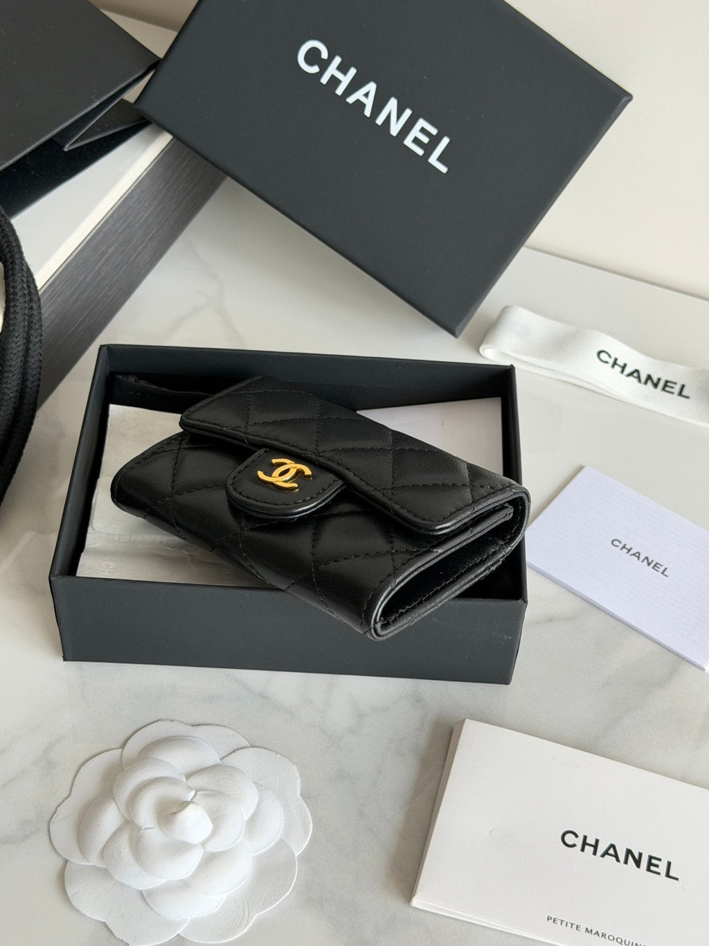 Chanel Classic card holder Lambskin #381727