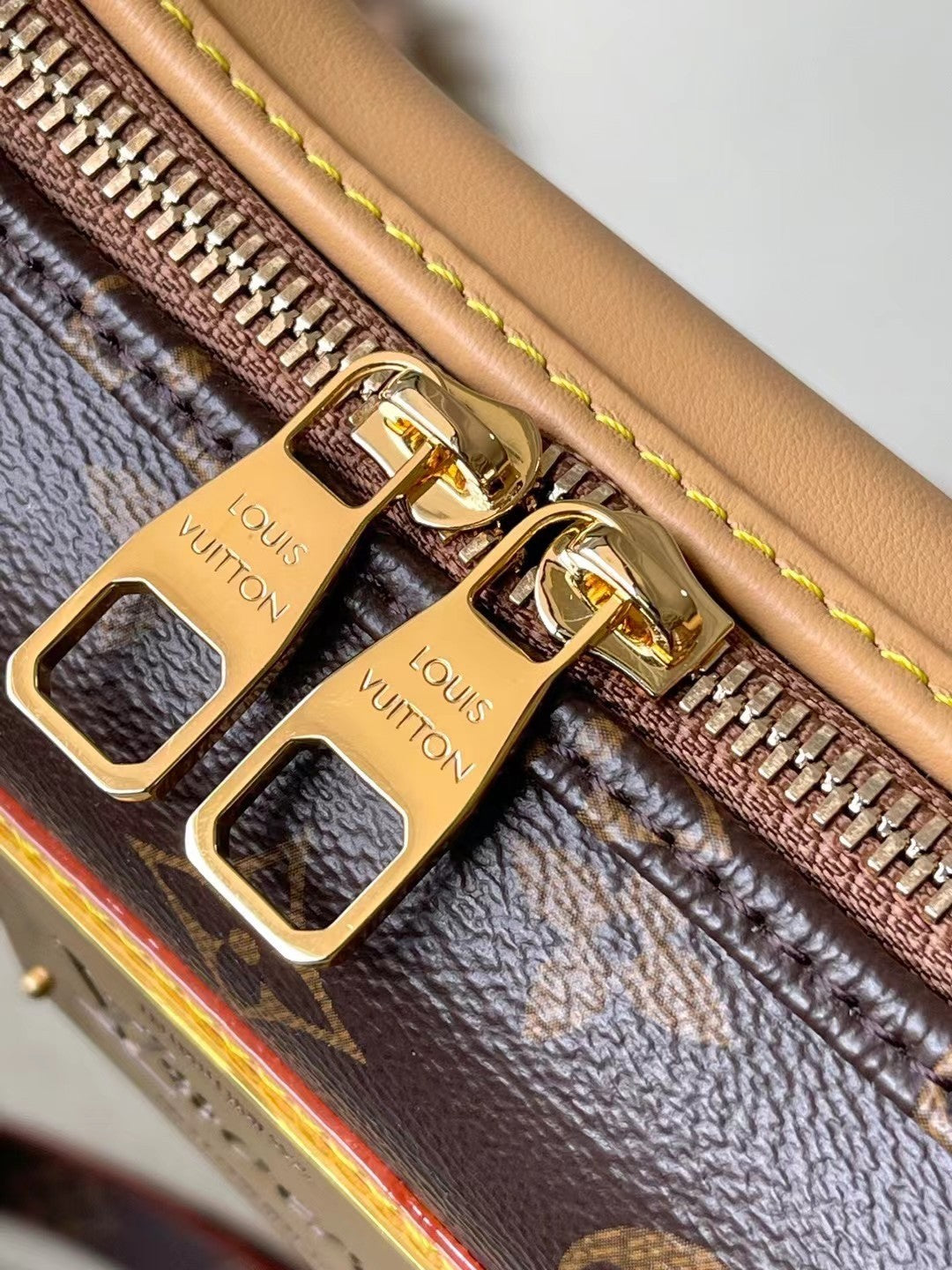 Louis Vuitton Women's BONE Mini Handbag Adjustable Detachable Shoulder Strap Logo Solid Color Leather Crossbody Bag Bags M12615 #81164