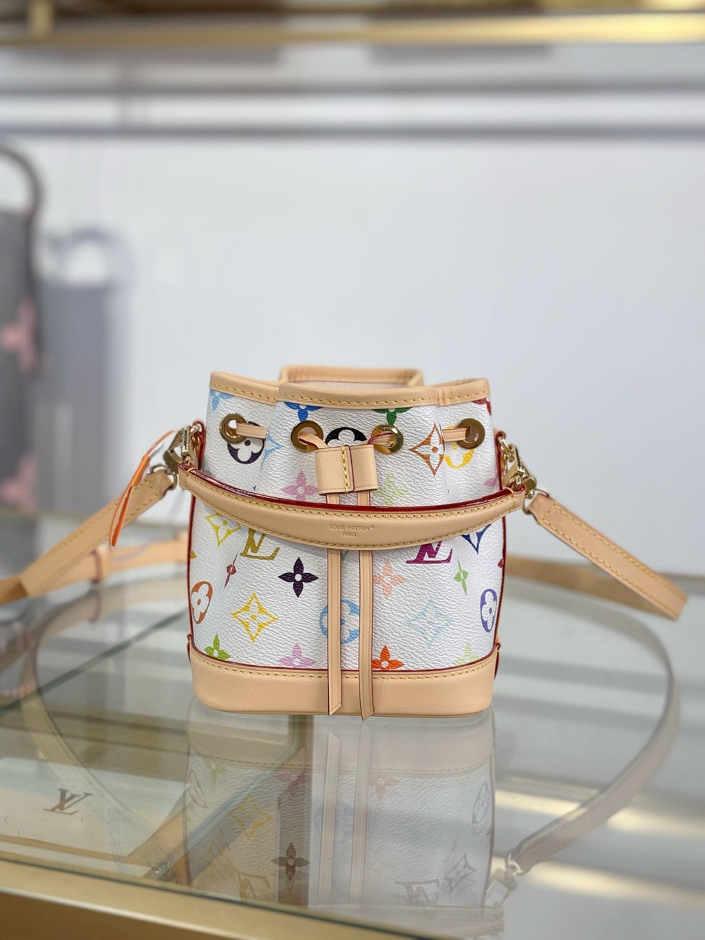 LOUIS VUITTON LV x TM Nano Noé Monogram Canvas M27493 #376333