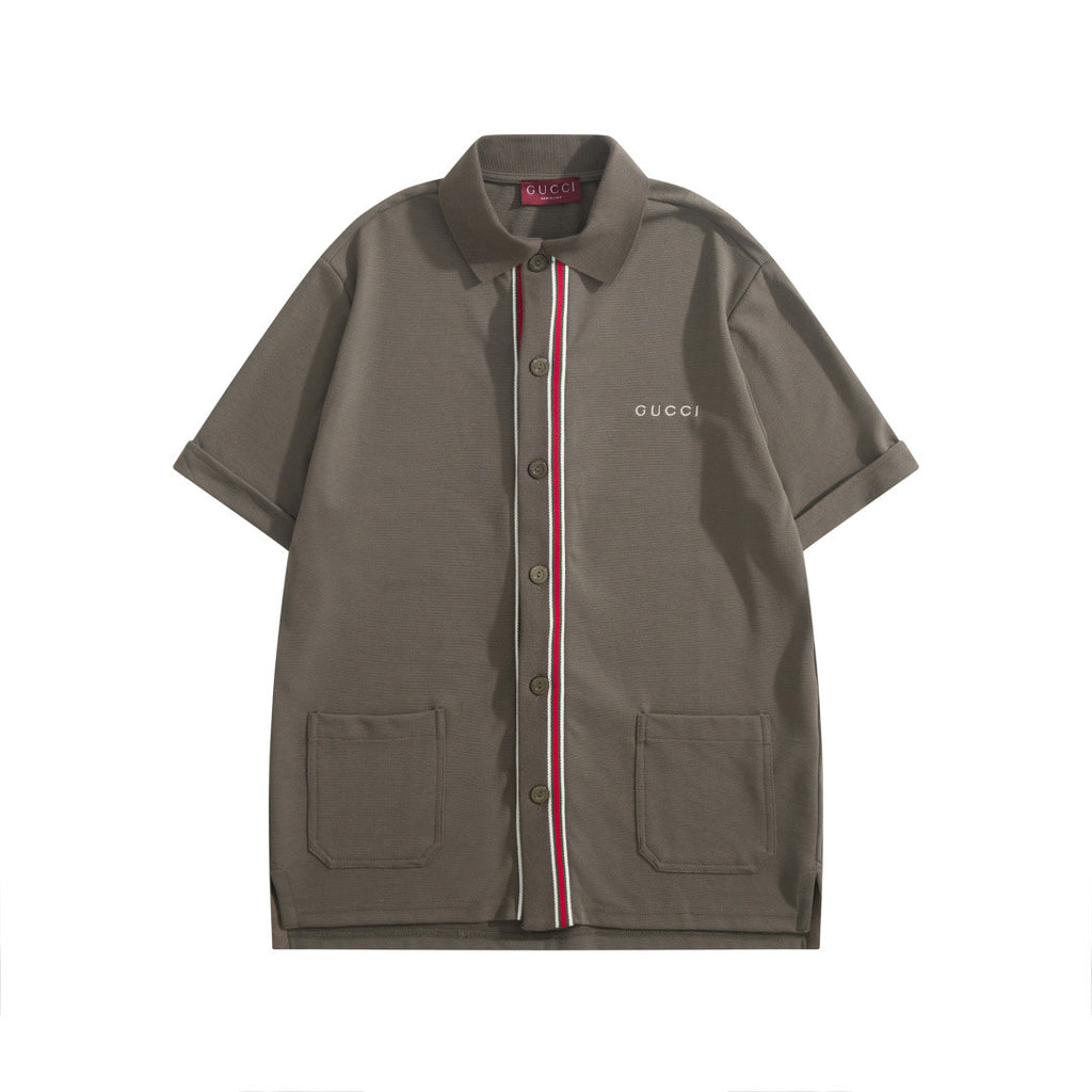 Gucci Cotton Piquet Polo Shirt With Embroidery #377961