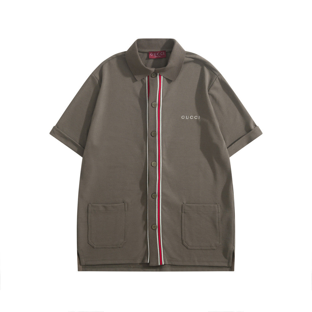 Gucci Cotton Piquet Polo Shirt With Embroidery #377961