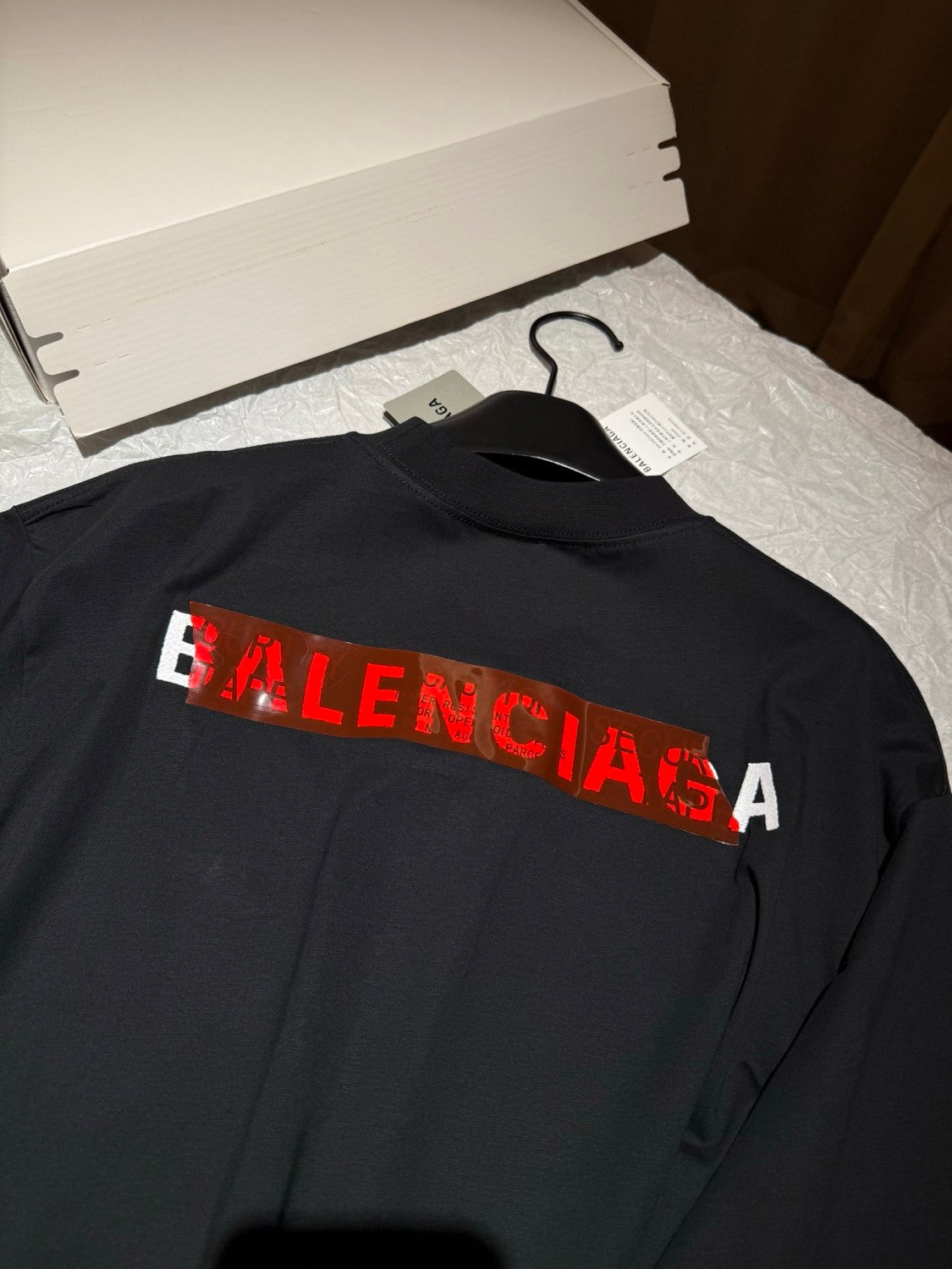 Balenciaga Men's Summer Solid Color Regular Fit Cotton Round Neck Short Sleeve T-Shirt #76273