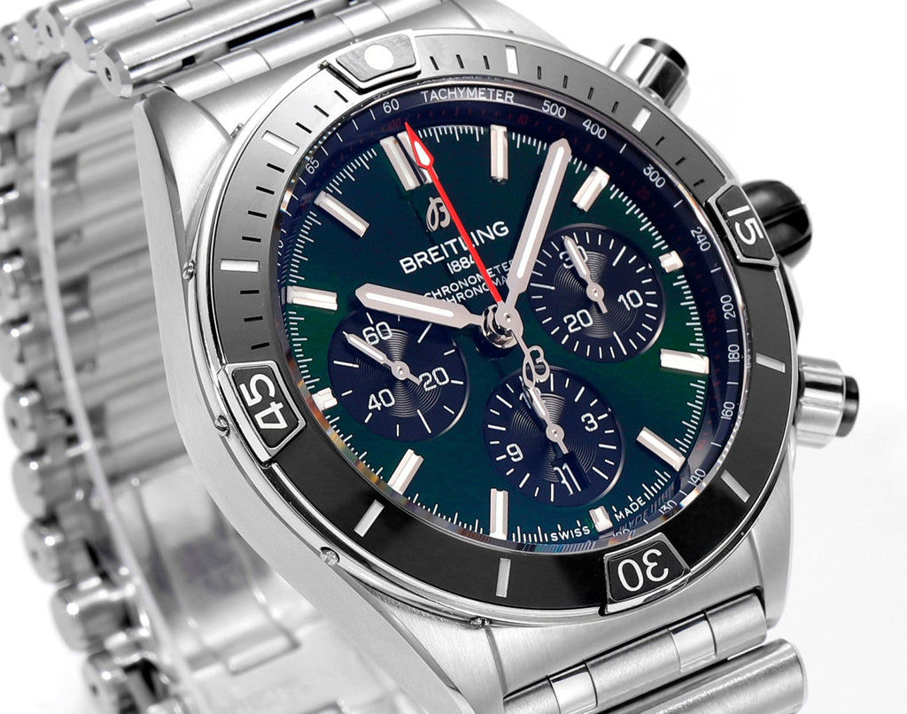Breitling Mechanical Watches With Steel Bracelet Watch #96674