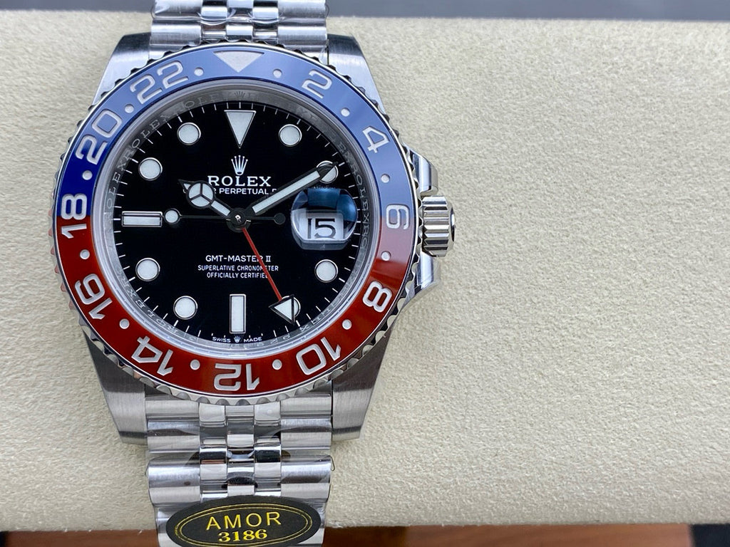 Rolex Men's Ceramic Bezel Steel Mechanical Watch #97799