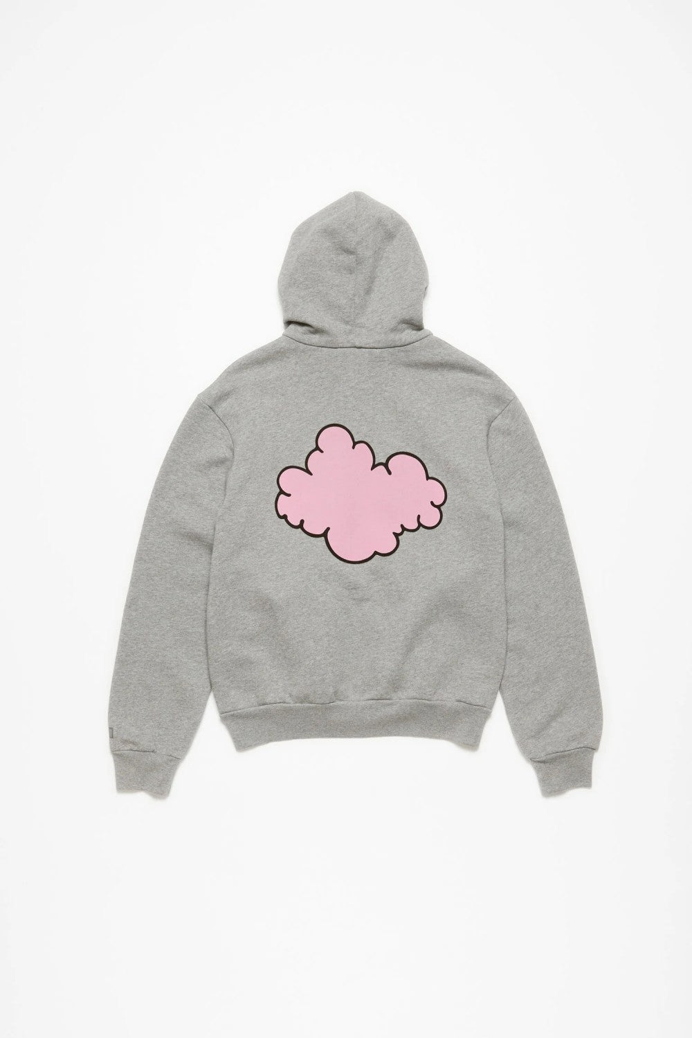 Acne Studios X Moomin Artist Tove Jansson Cartoon Print Fashion Trend Gray Hooded Zipper Sweatshirt  Fall Winter Ngvp #2653