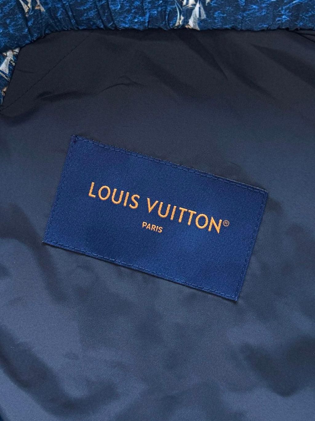 Louis Vuitton Men's Sailing Logo Printed Spring Solid Color Long Sleeve Hooded Windproof Jacket #77272