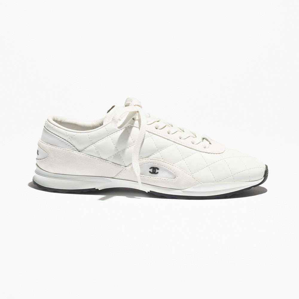 Chanel Trainers Calfskin Suede Calfskin #333965
