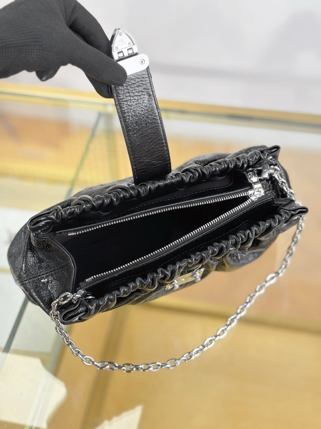 Louis Vuitton Pochette Sling PM H27 Women Handbags M27822 #335911