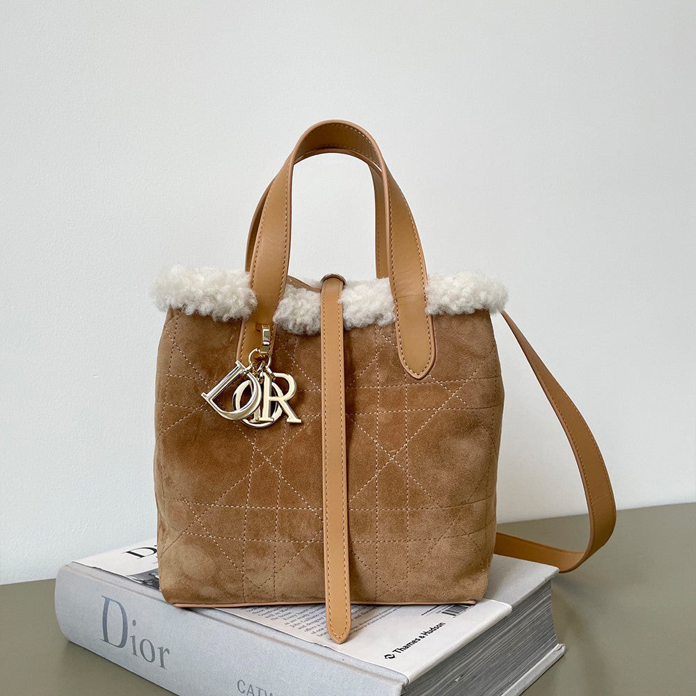 Dior Toujours Vertical Series Mini and Small Wool Model #333368