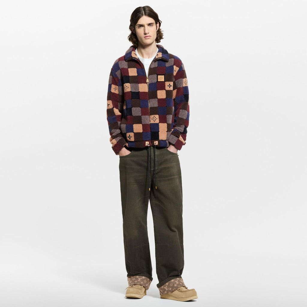 Louis Vuitton Damier Fleece Blouson #336104
