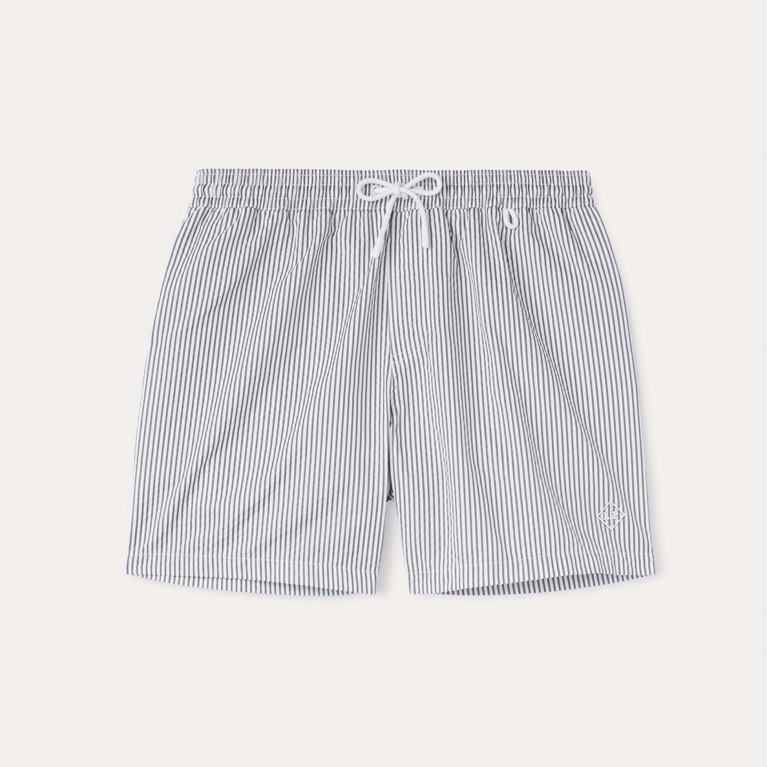 Loro Piana Men's Summer Letter Solid Color Mid Waist Tie Straight Bay Swim Shorts Ngvp #9959