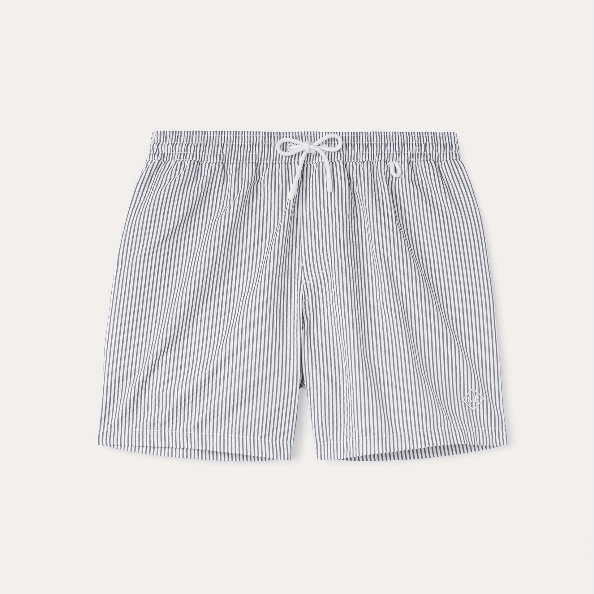 Loro Piana Men's Summer Letter Solid Color Mid Waist Tie Straight Bay Swim Shorts Ngvp #9959