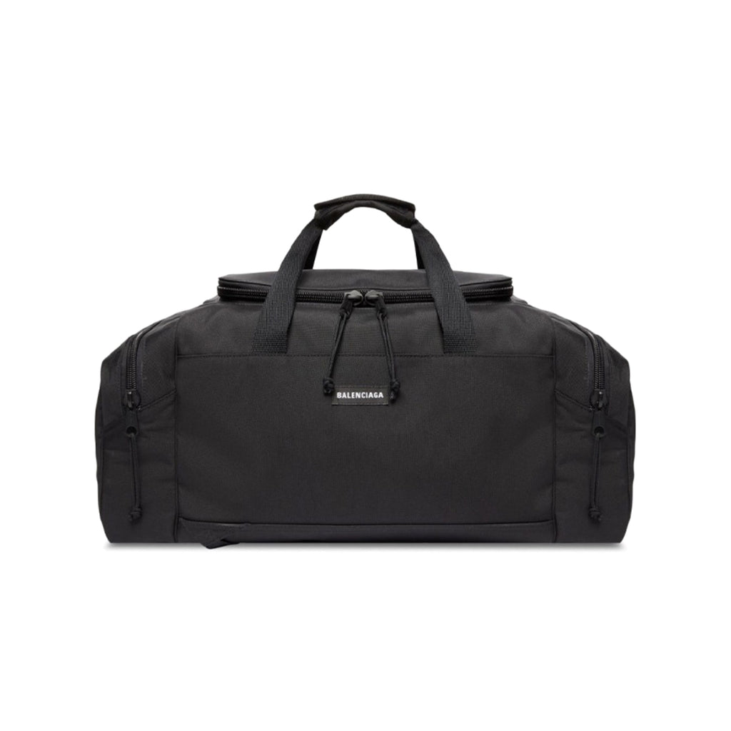 Balenciaga Men's Black Letter Logo Zipper Closure Polyester Backpack Shoulder Bag Tote Bags #75667