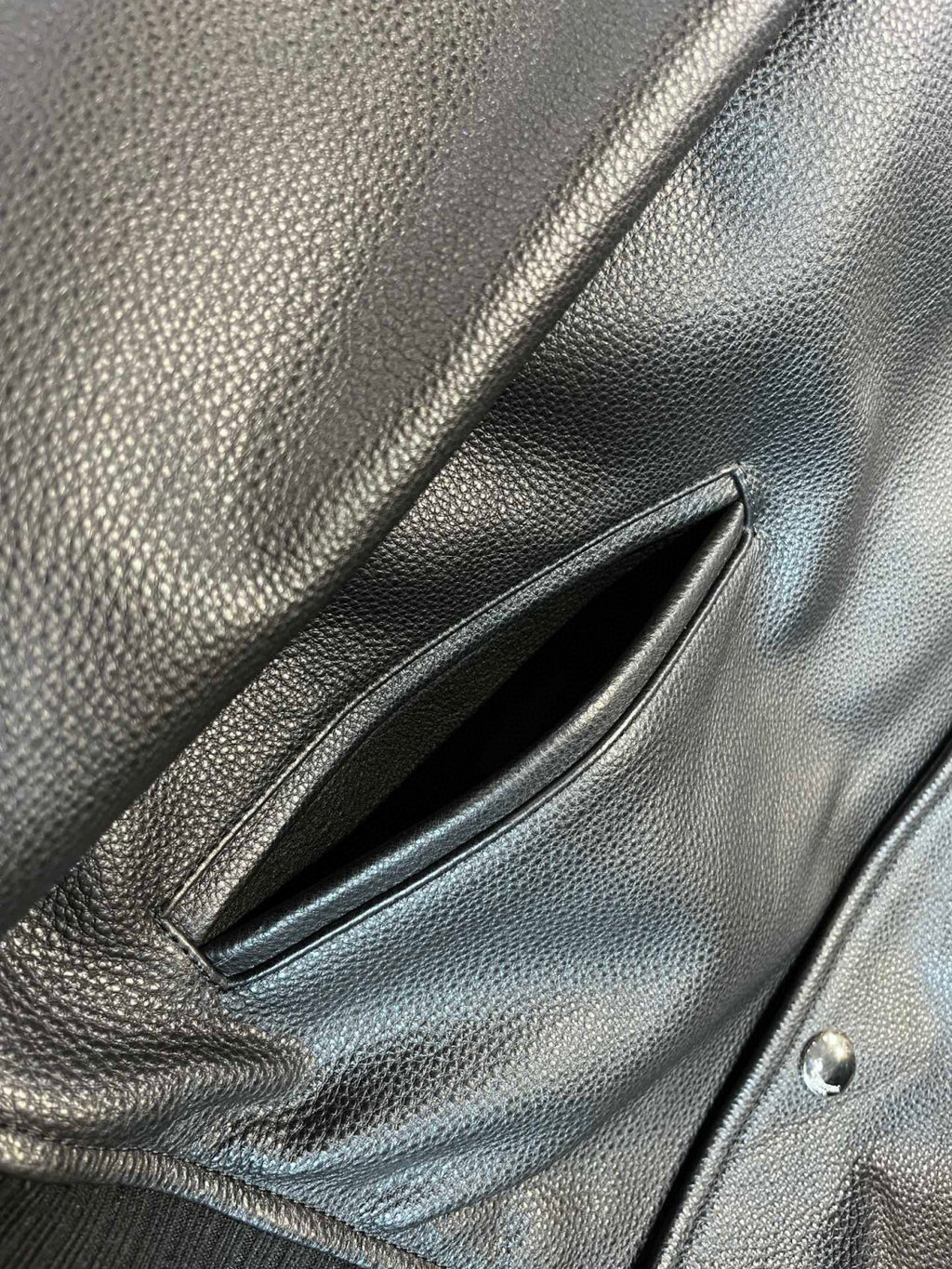 Givenchy Buttoned Leather Jacket #4674