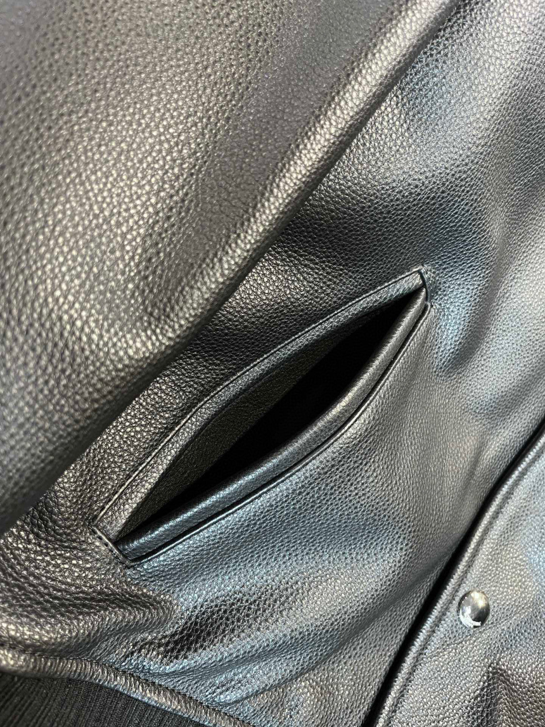 Givenchy Buttoned Leather Jacket #4674