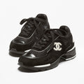 Chanel Sneakers Mixed Fibers Suede Calfskin Calfskin #335038