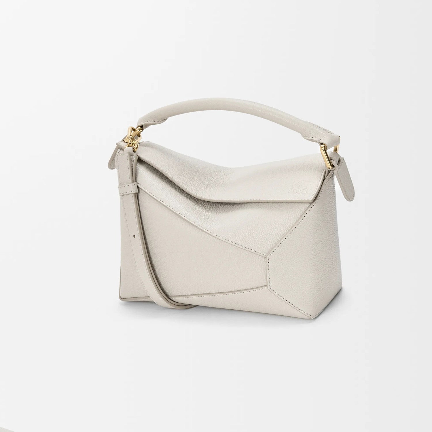 Loewe Women's Fashion Classic Solid Color Small Mini Soft Grained Cowhide Leather Puzzle Handbag Tote Shoulder Bag Bags A510P88X16-9567 #78731