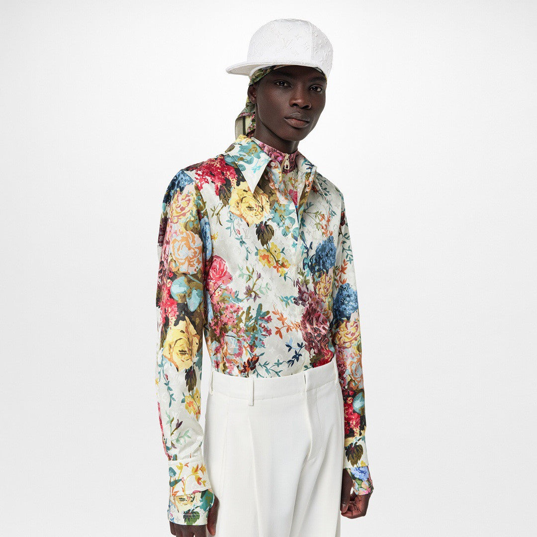 Louis Vuitton LV Flower Tapestry Classic Shirt #378136