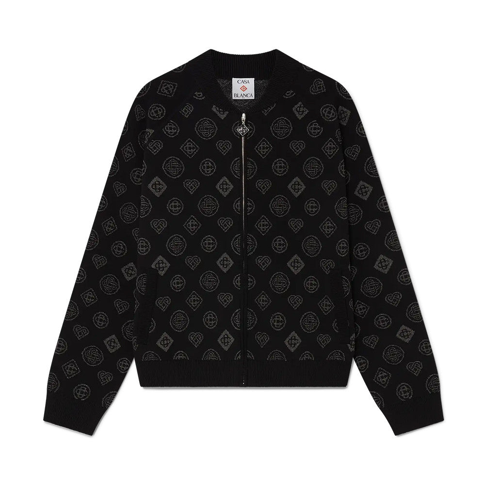 Casablanca Monogram Jacquard Bomber Jacket Trousers #335637