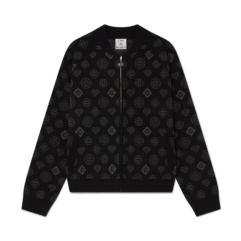 Casablanca Monogram Jacquard Bomber Jacket Trousers #335637