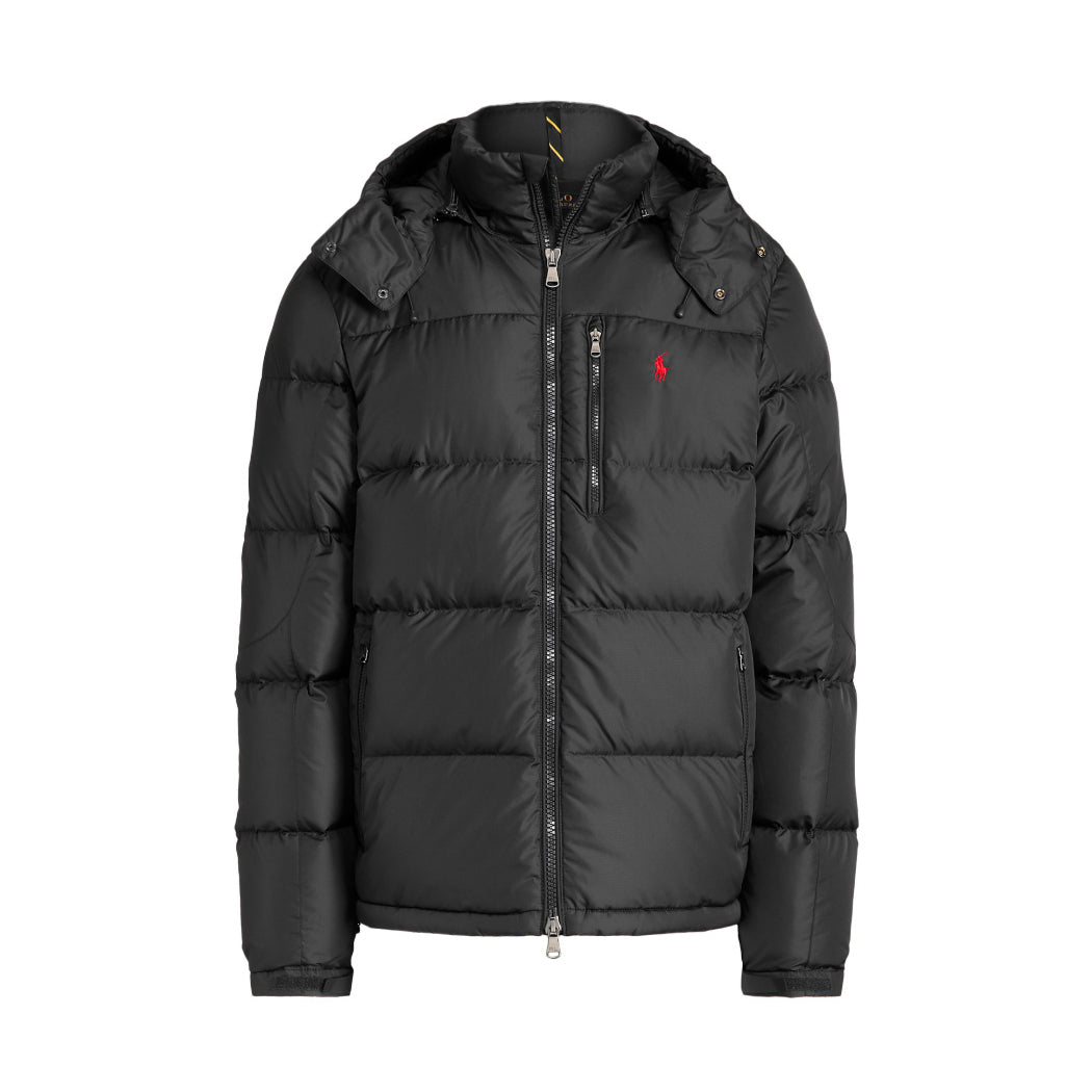 Ralph Lauren Men's Winter Solid Color Embroidered Logo Print Hooded Zipper Long Sleeve Puffer Down Jacket #77217