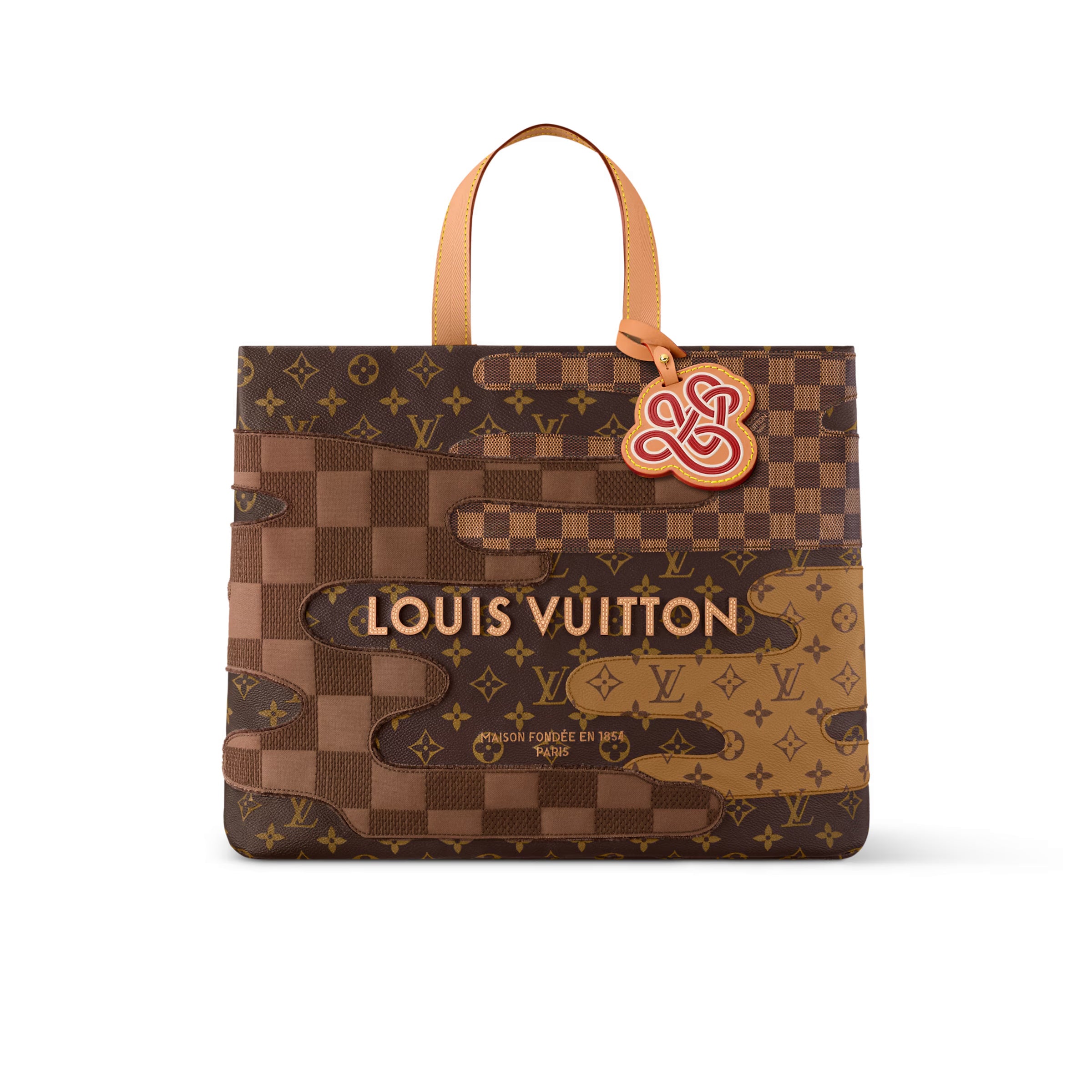 Louis Vuitton MM Women's Fashion Casual Classic Printed Coated Canvas Tote Bag Shopping Bag Bags M15274 #79275