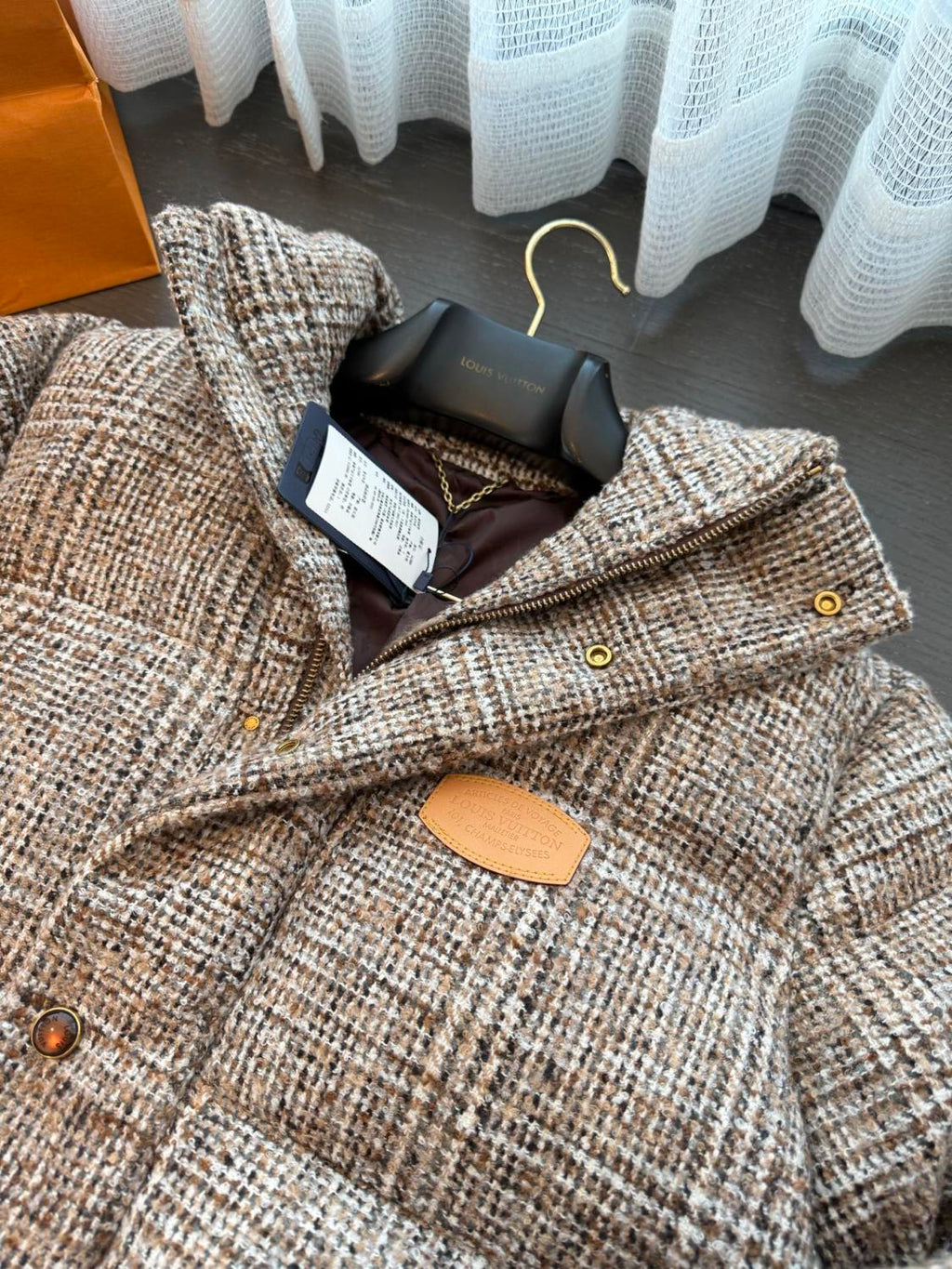 Louis Vuitton Tweed Down Blouson #336632