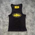 Corteiz Alcatraz Women's Tank Top Black/Yellow