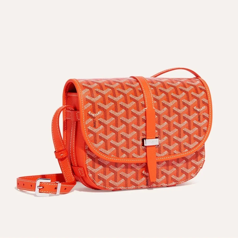 GOYARD Belvedere Bag Navy Blue Fashion Trend Logo Satchel Bag Simple Elegant Adjustable Shoulder Bags #71381