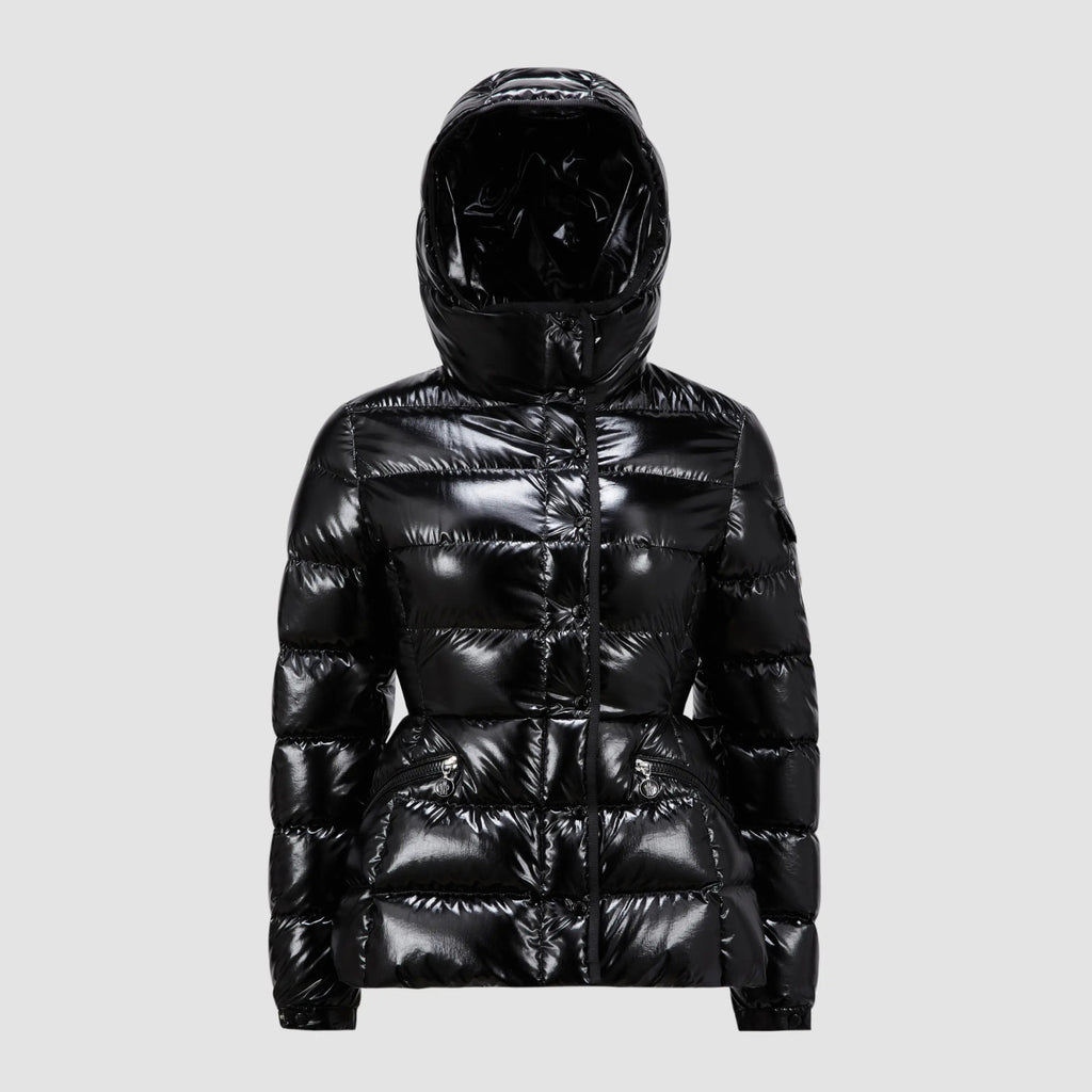Moncler Women's Winter Solid Color Hooded Zipper Long Sleeve Puffer Down Jacket #74238