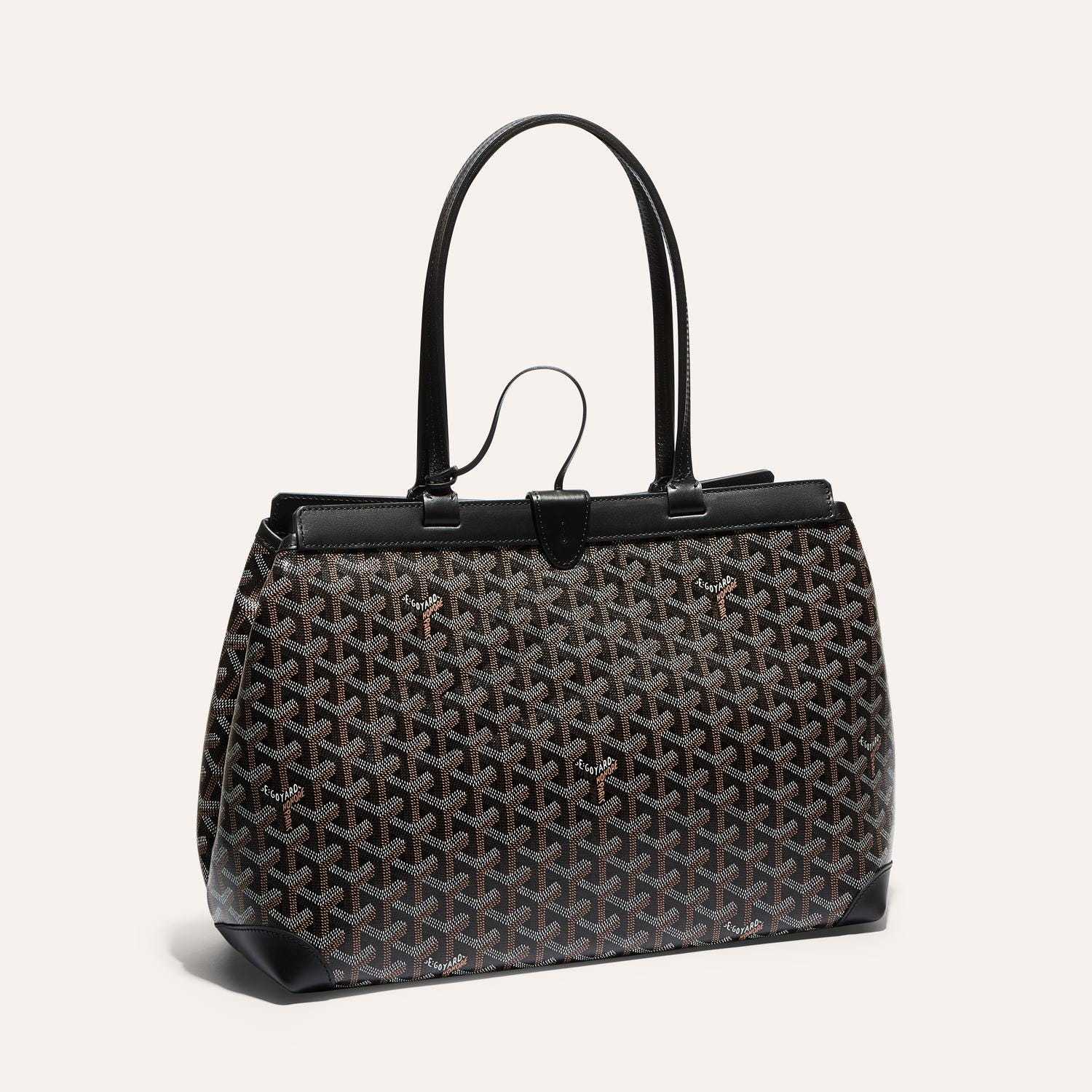 Goyard Bellechasse Biaude Small Tote Bag Commuter Series Everyday And Business Commuting Handbag/shoulder Bag Sandstone Y-shaped Graffiti Bag Bags #196803