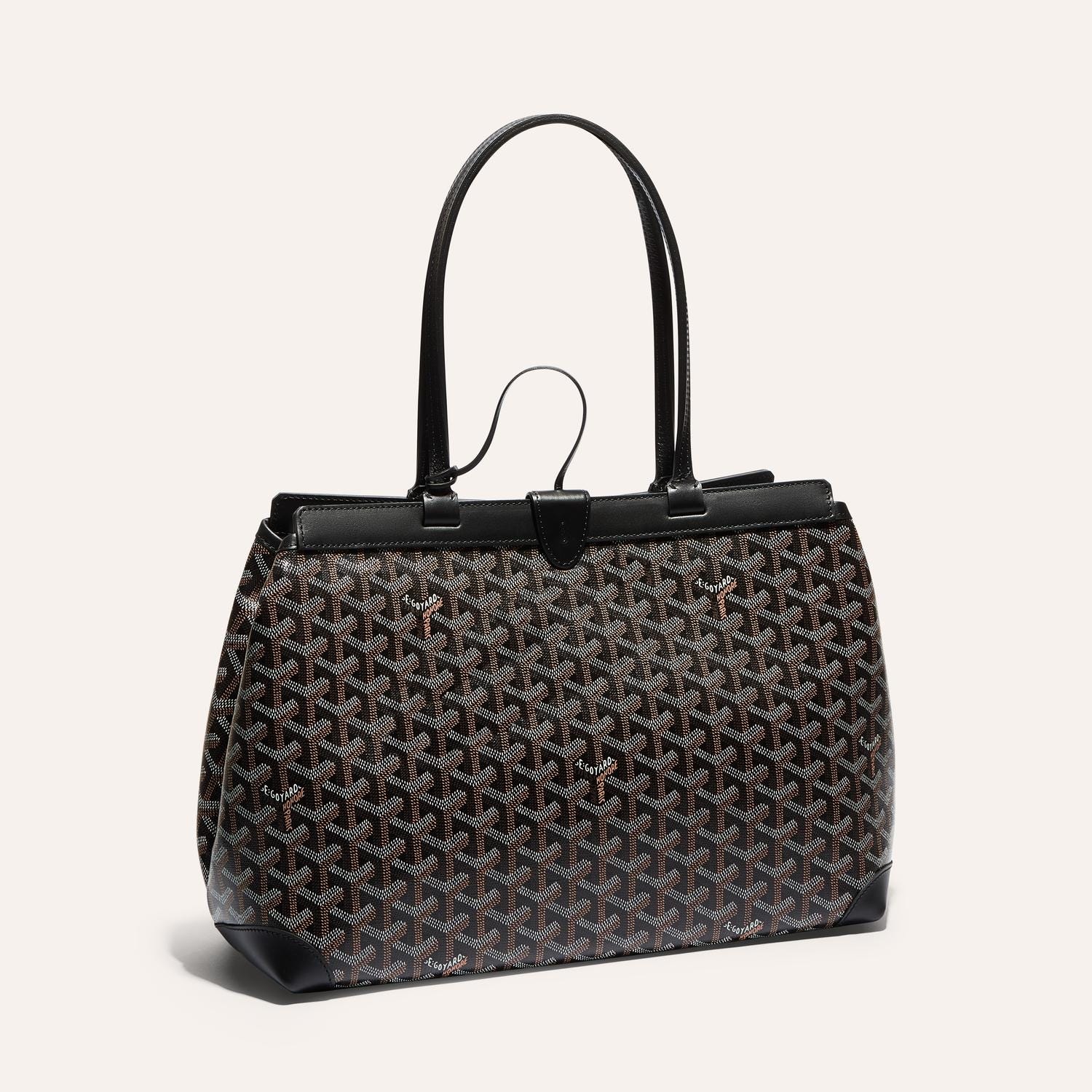 Goyard Bellechasse Biaude Small Tote Bag Commuter Series Everyday And Business Commuting Handbag/shoulder Bag Sandstone Y-shaped Graffiti Bag Bags #196803